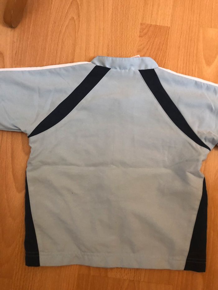 Belle veste de jogging Adidas bleue T. 3 ans TBE - photo numéro 4