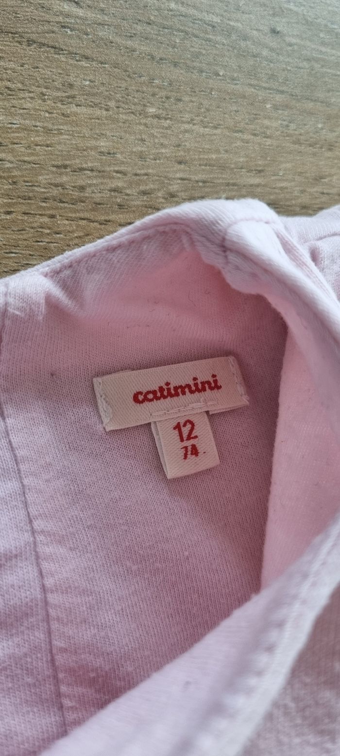 Robe ML Catimini 12 mois 🌸 🐱 - photo numéro 5