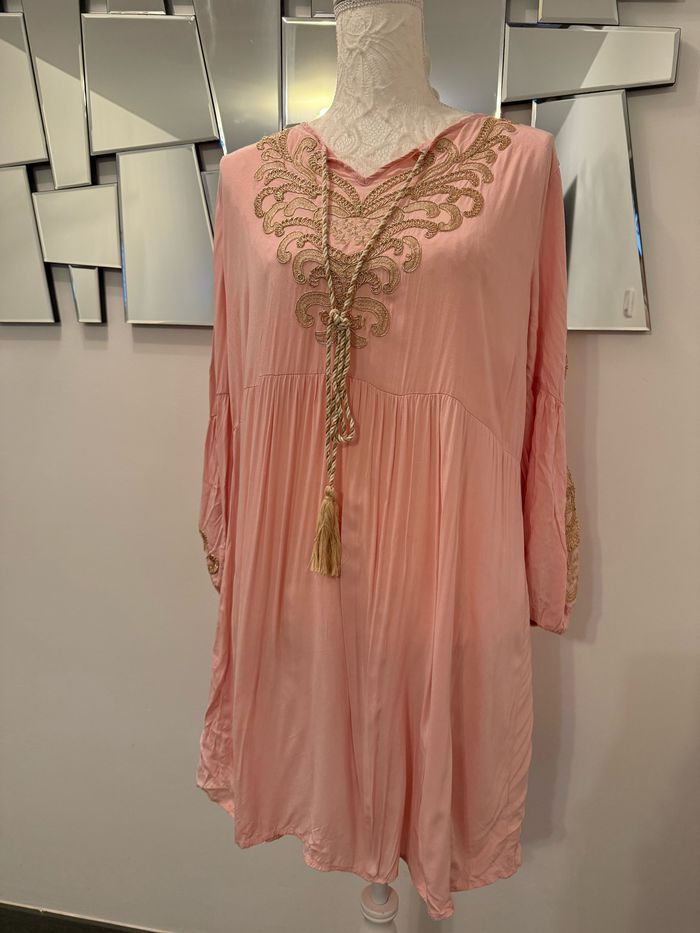 Tunique rose femme XL/XXL - photo numéro 2
