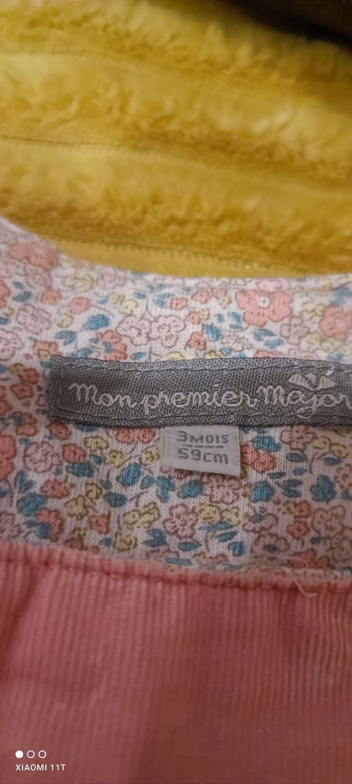 Salopette rose velours - photo numéro 5