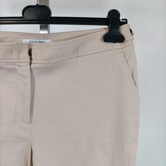 Pantalon beige classique Gérard Darel taille 40 A381 - photo numéro 4