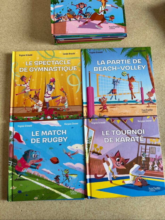 Lot de 16 livres Collection Les jeux d’olympique - photo numéro 4