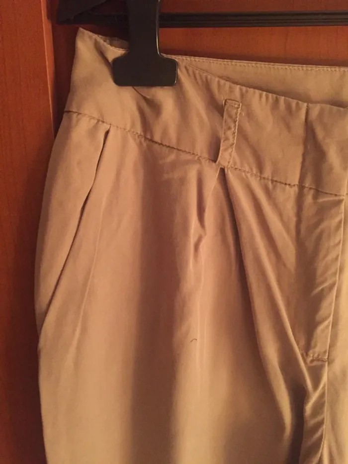Pantalon 7/8 beige School rag taille 40 - photo numéro 2