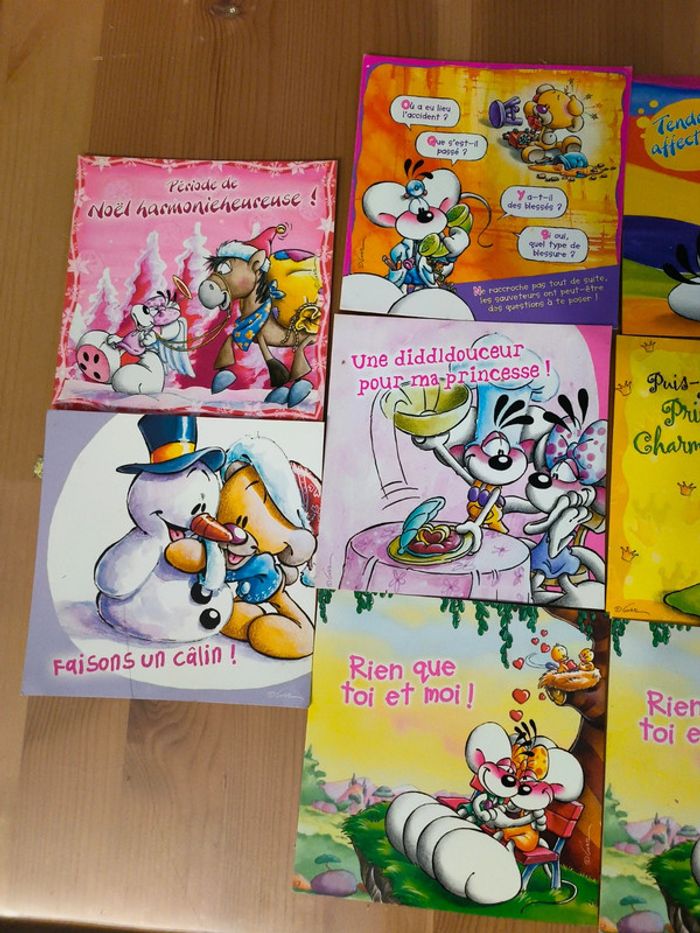 Classeur + boîtes + cartes diddl - photo numéro 5
