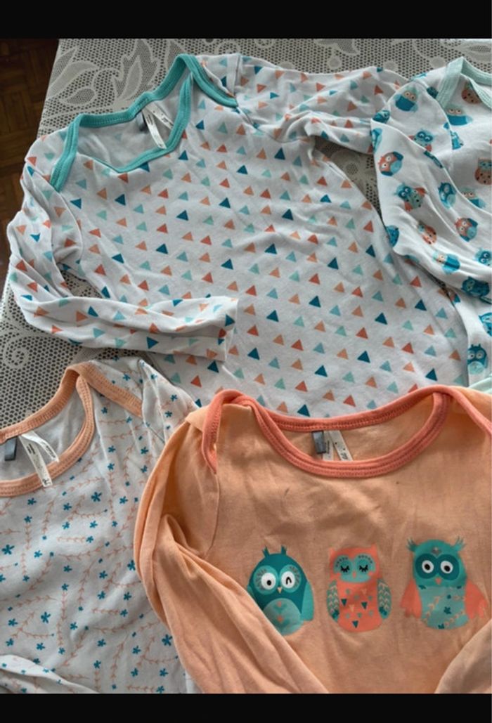 Lot bodys manches longues 23 24 mois 2 ans - photo numéro 2