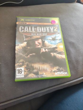Call of duty 2 big red one Microsoft xbox