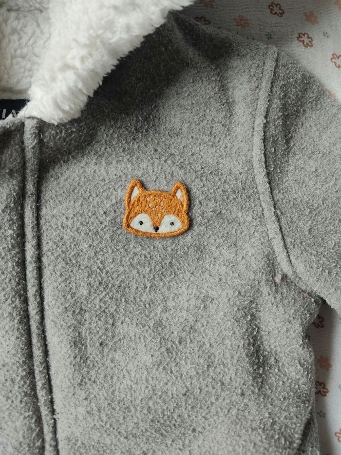 Manteau chaud polaire mixte Kiabi - Taille 36 mois - Très bon état - photo numéro 3