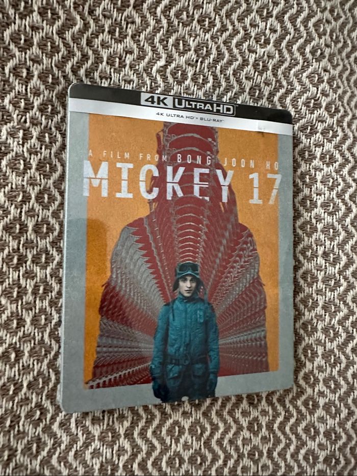 Film 4K ultra hd blu-ray Mickey 17 neuf avec étiquette