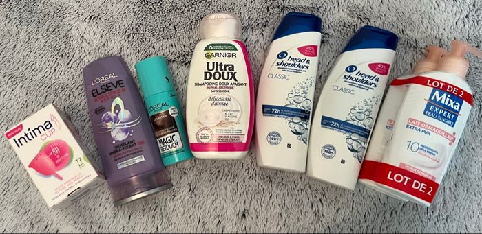 Lot produits d’hygiène