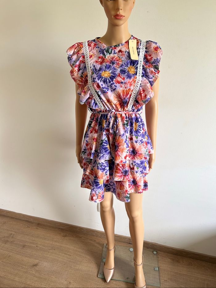 Robe d’été imprimée neuve sans manches New Collection taille unique - photo numéro 3