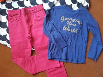 Tee shirt garçon hiver 8ans okaidi