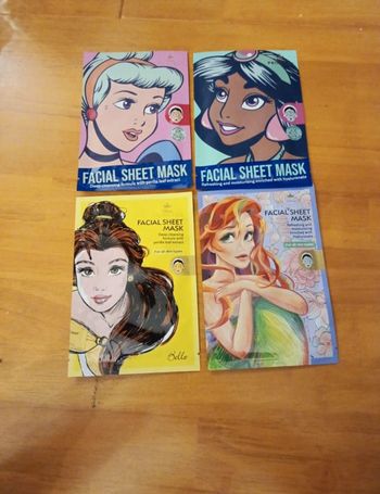 Lot de 4 masques Disney 