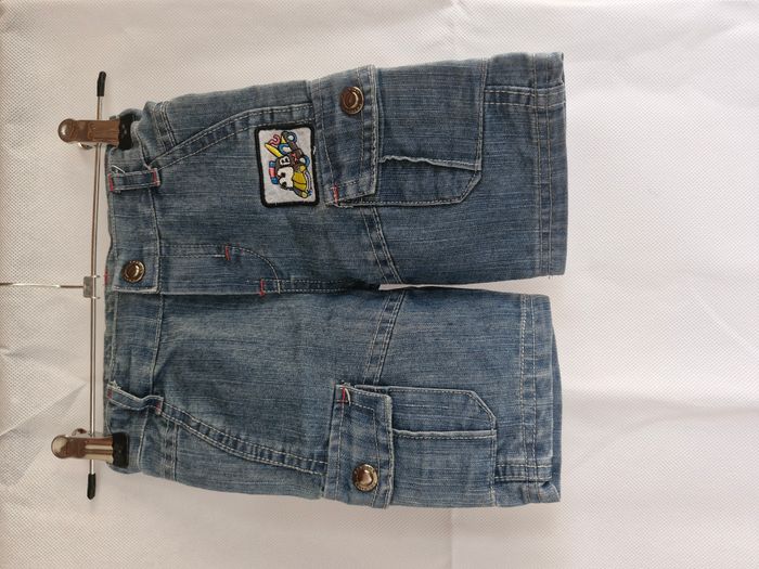 Short bébé garçon 3/6 mois Sans Marque Bleu