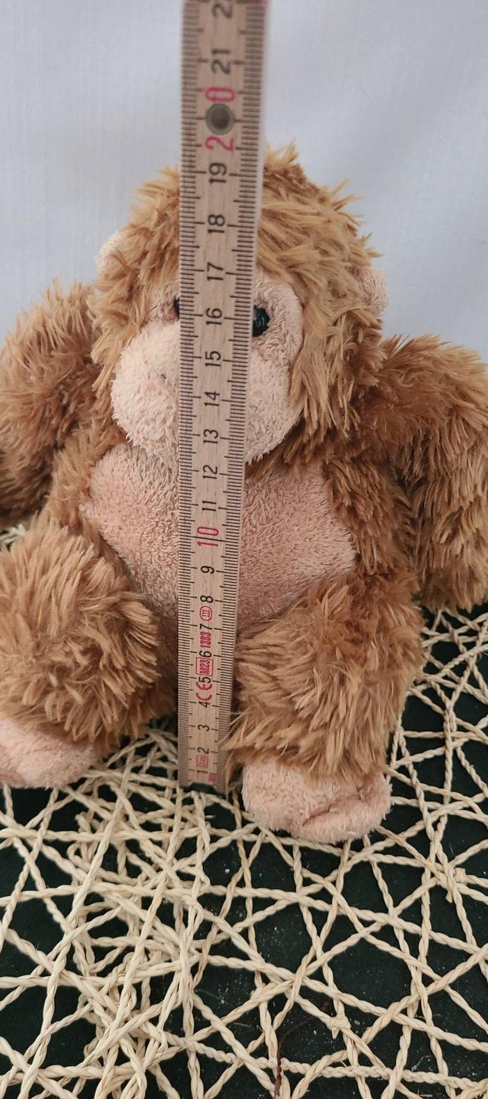 Peluche singe marron Marque Zooparc de Beauval - photo numéro 4