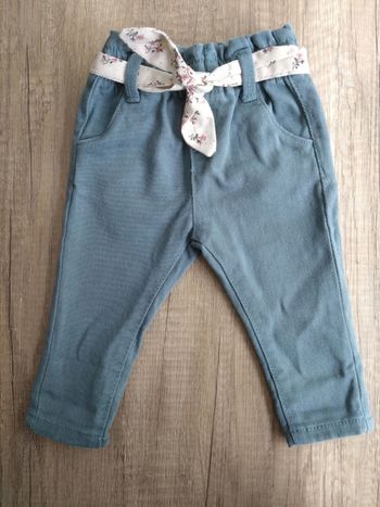 Pantalon Verbaudet fille 3 mois