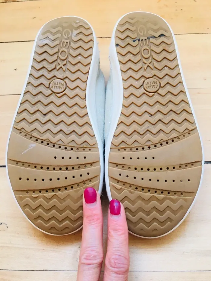 Lot Sneakers Geox + tongs Lulu castagnette - photo numéro 7