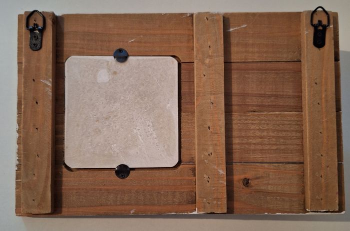 Superbe cadre en bois pour chambre d'enfant avec thermomètre - photo numéro 5