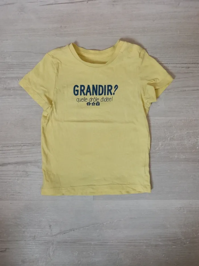 T-shirt garçon 18 mois
