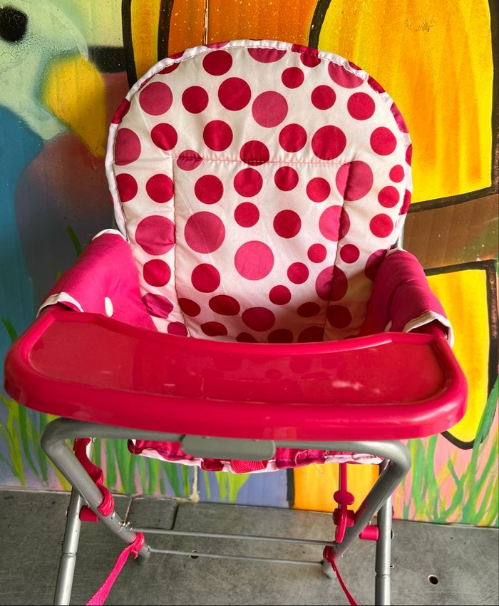 Chaise haute poupée - photo numéro 2