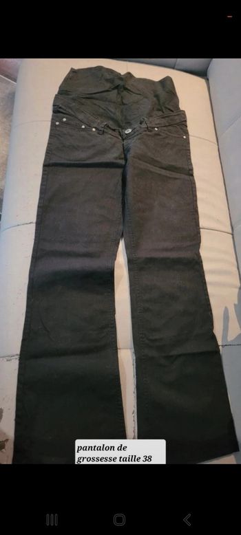 Pantalon de grossesse t 38 ligne maternite