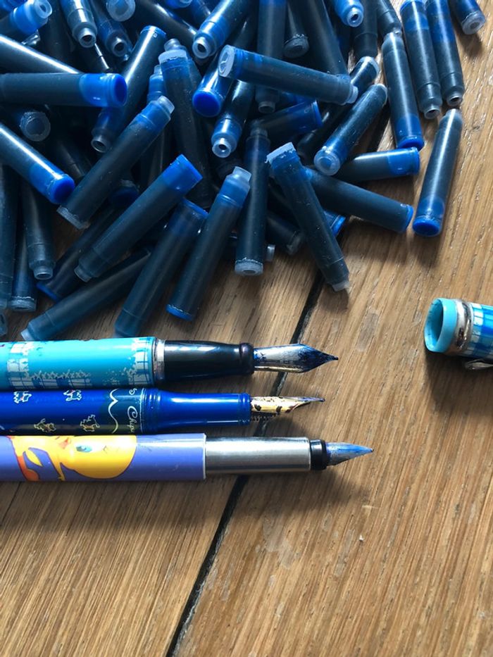 Lot stylo plume - photo numéro 3