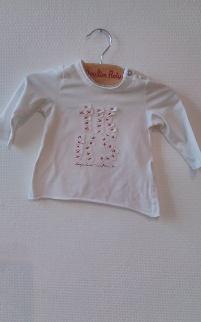 Gilet et t-shirt IKKS 3 mois - photo numéro 5