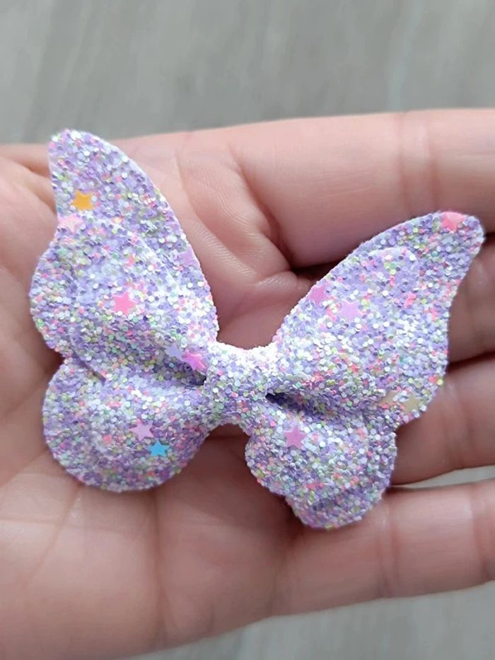 Lot de 2 barrettes pailletées à cheveux enfant - photo numéro 3