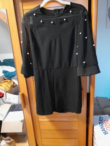 Combi-short noir shein