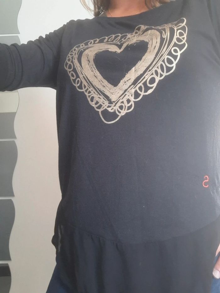 T shirt desigual dos transparent