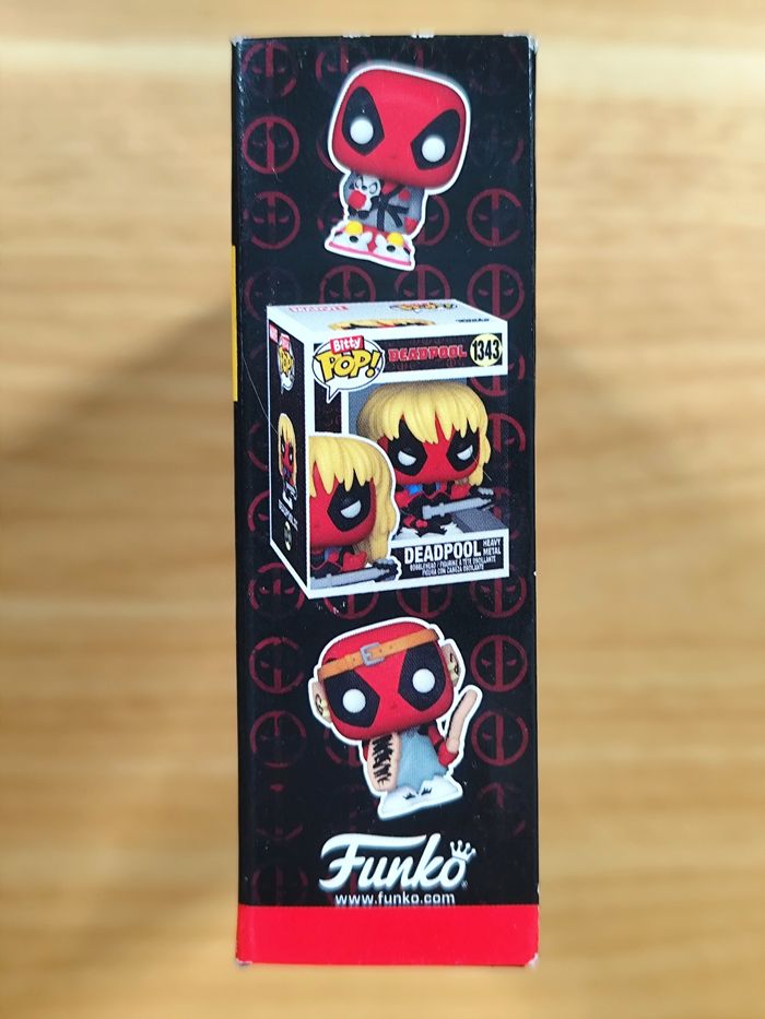 Boîte 4 Bitty Pop! Deadpool - Bathtime, Flamenco, Supper Hero + Mystère ! - photo numéro 6