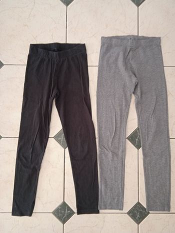 Lot de 2 leggings - 8/10 ans