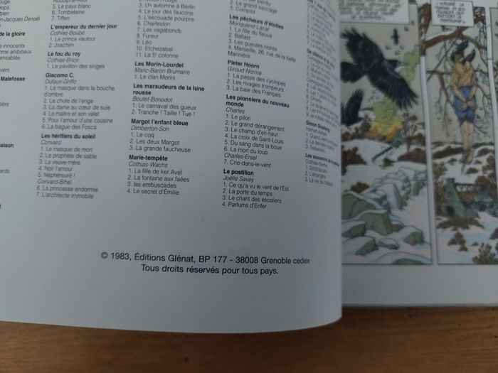 Les 7 vies de l'Epervier : la blanche morte - photo numéro 2