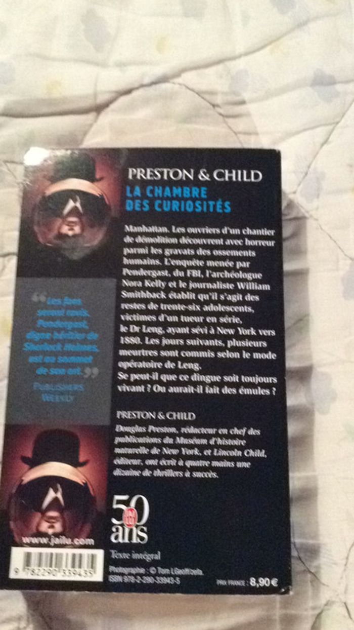 #la chambre des curiosités par Preston & Child - photo numéro 3