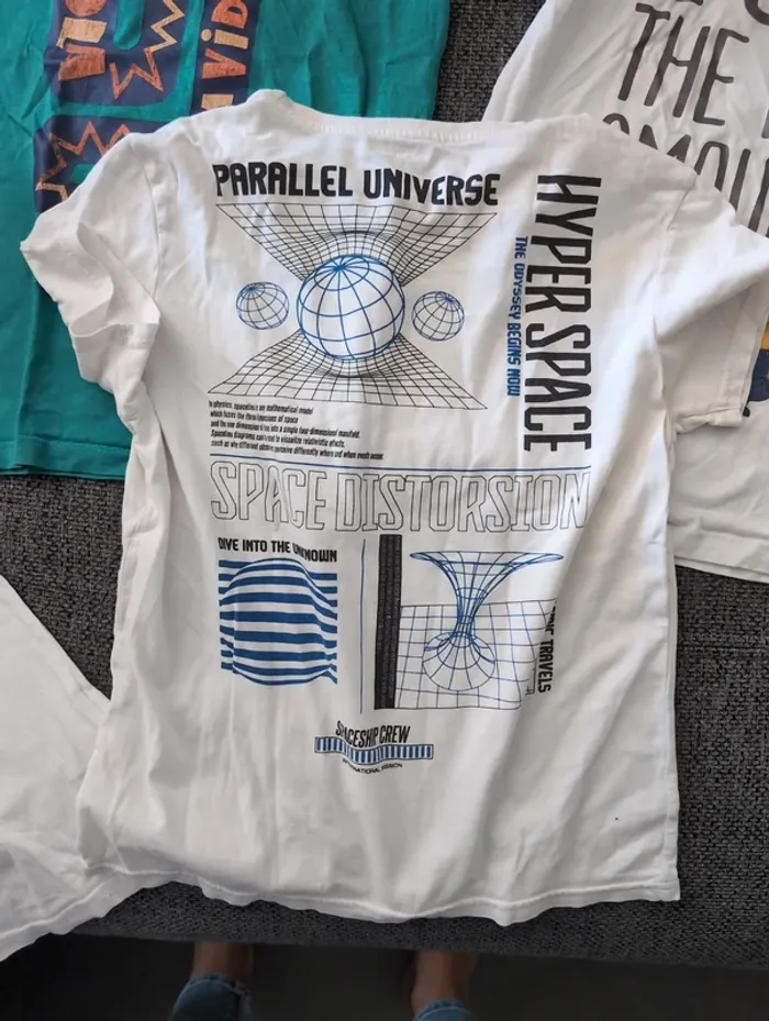 Lot de 5 Tee-shirt manches courtes - photo numéro 5