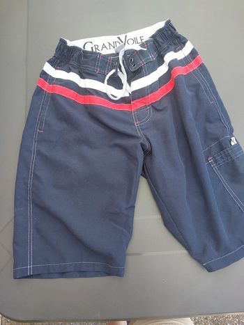 Short bleu grand voile