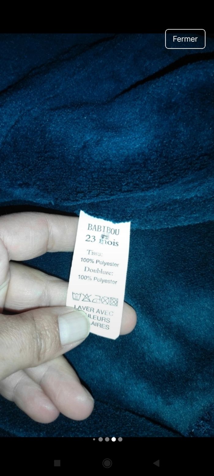 Très beau poncho fille e49 - photo numéro 6