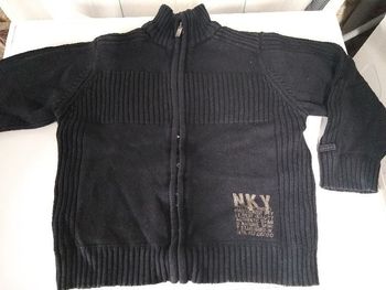 gilet noir NKY 5 ans