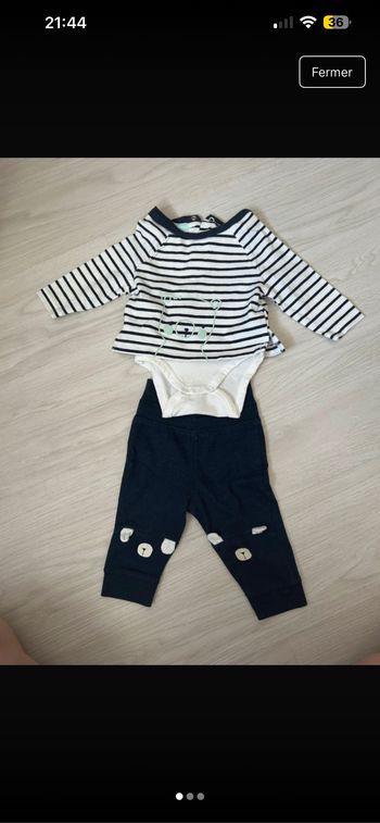 Ensemble marinière