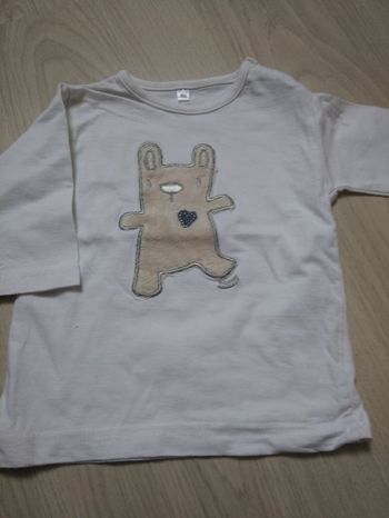 T-shirt manches longues bébé garçon 6 mois