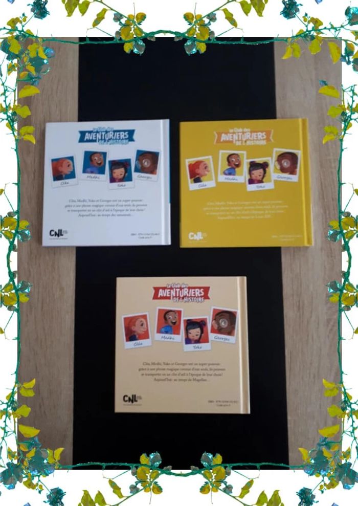 Lot 2 livres le club des aventuriers de l'histoire - photo numéro 2