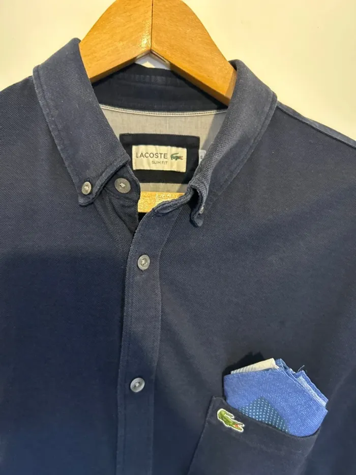 Lacoste chemise coton maille polo - photo numéro 10