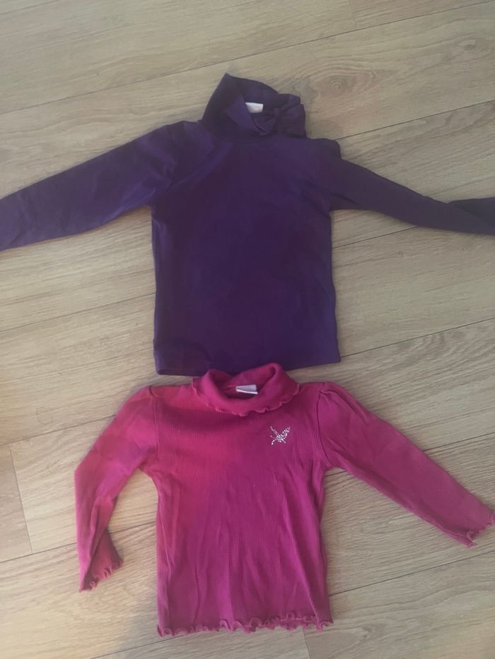Pull col roulé