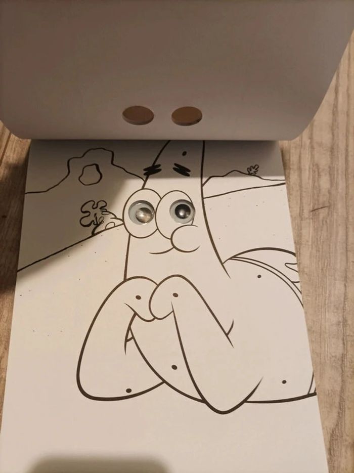 Joli bloc de coloriages Bob l'éponge - photo numéro 5