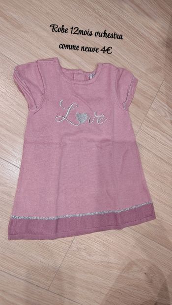 Robe 12mois orchestra 