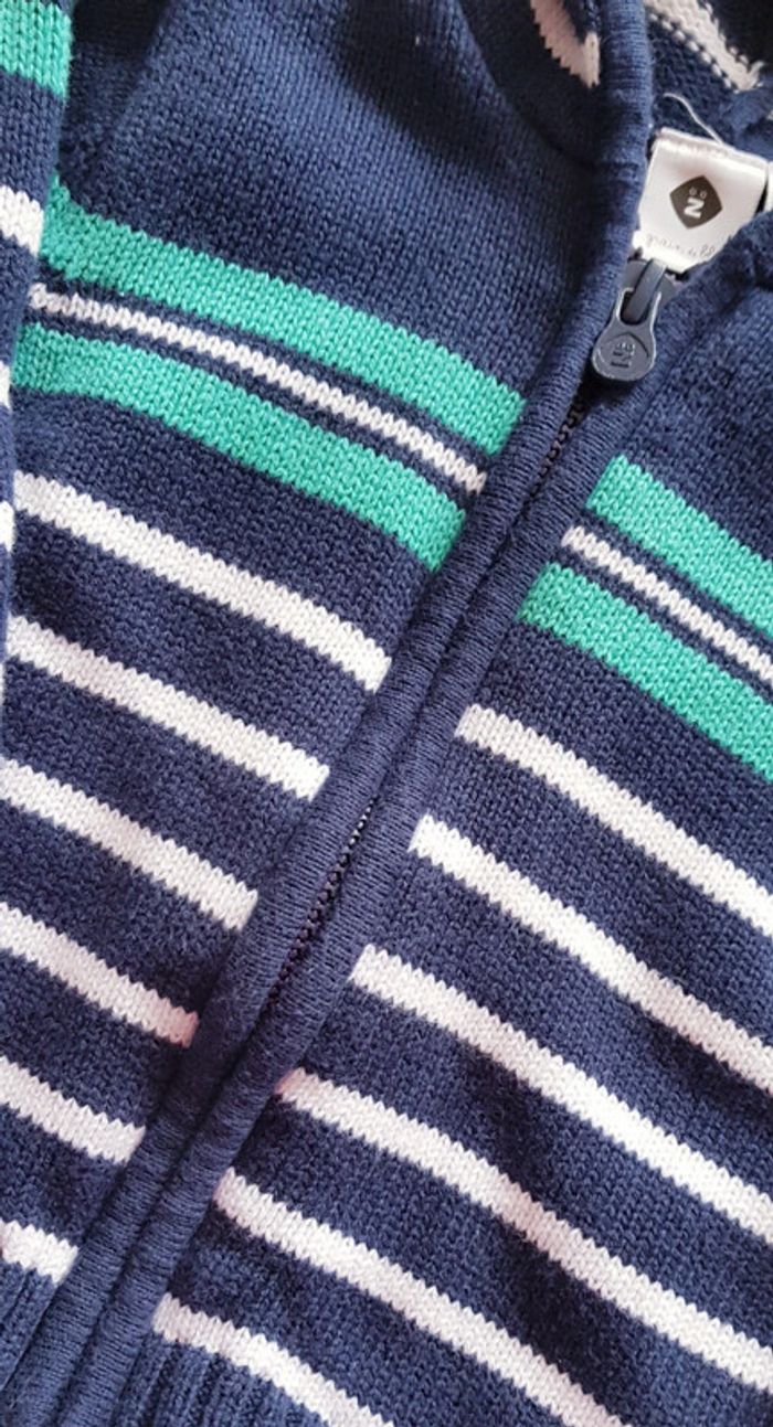 Gilet Z grain de blé 6 mois - photo numéro 4