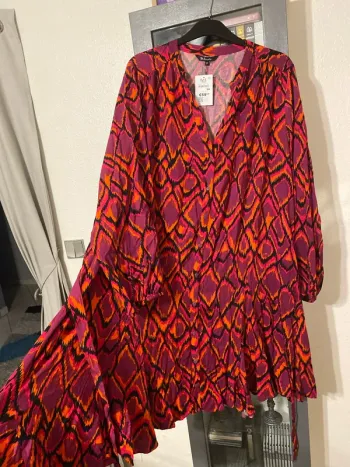 superbe robe manche longue 54 Ms mode neuve