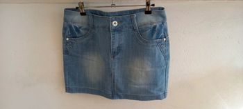 Jupe jeans bleu 38