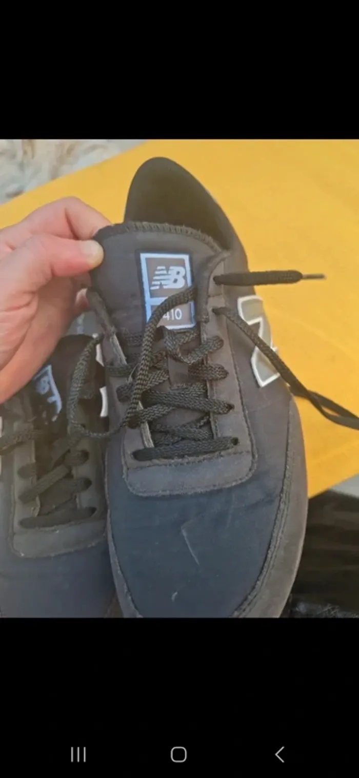 Basket new balance taille 43 noir bon etat - photo numéro 4