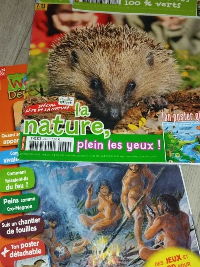 Lot de 7 magazines Wapiti année 2008-09 L025 - photo numéro 6