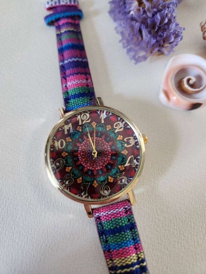 Montre quartz coloré neuve M01 - photo numéro 6